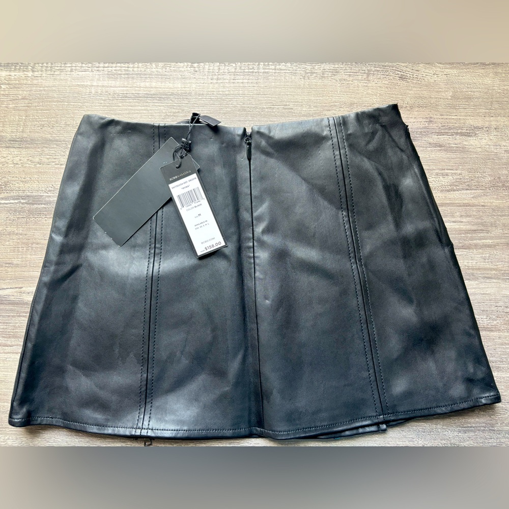 Leather skirt